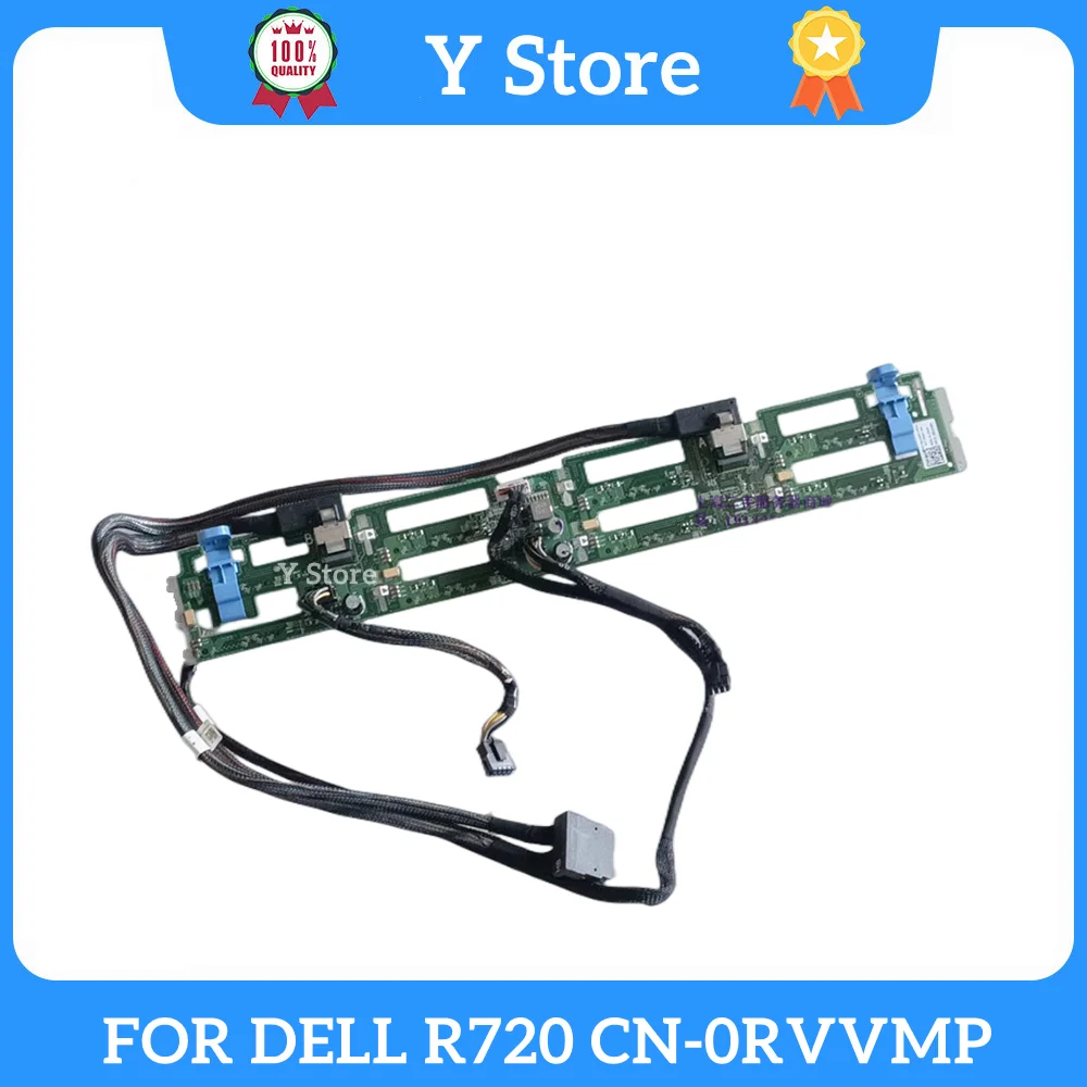 Y Store Originale Per Dell R720 Hard Drive Backplane 3.5 Pollici 8-Bay 0Rvvmp Rvvmp Cn-0Rvvmp Fast Ship