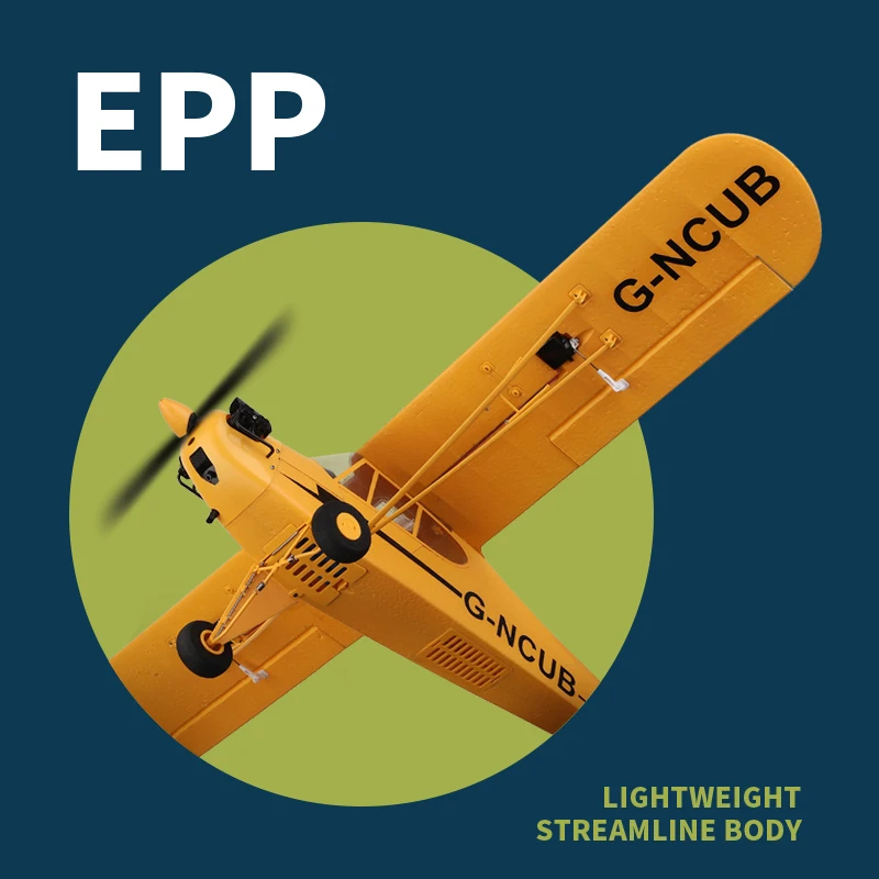 EPP Foam RC Airplane with 3D and 6G Systems for Beginners