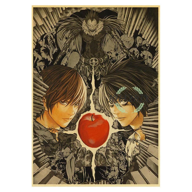 Anime - Death Note Apple Wall Poster – Epic Stuff