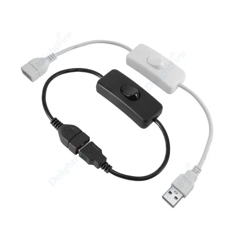 USB-разъем для провода с выключателем 303, 5 В, 12 В