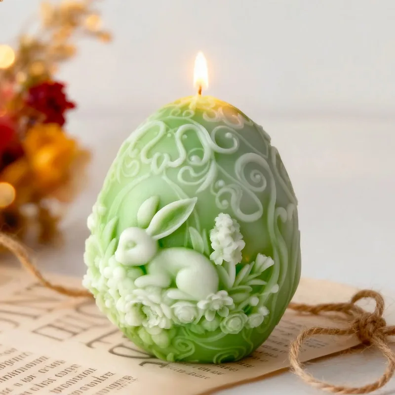 3D Rabbit Egg Mold 5