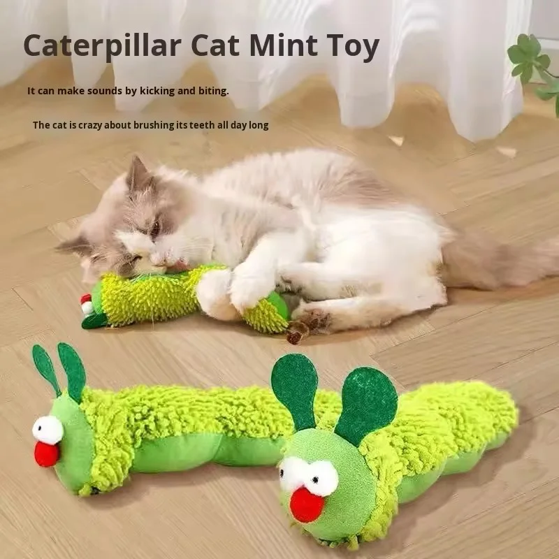 Cat Teething Toys Cat Companion Toys Cat Interactive Toys Cleaning Mouth Toys Kitten Toys Pet Supplies Accessories