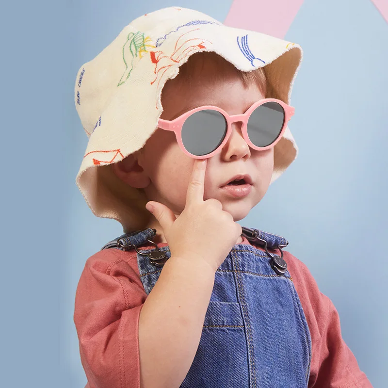 0-4-year-old Kids Sunscreen Travel Sunglasses Silicone Polarized UV Resistant