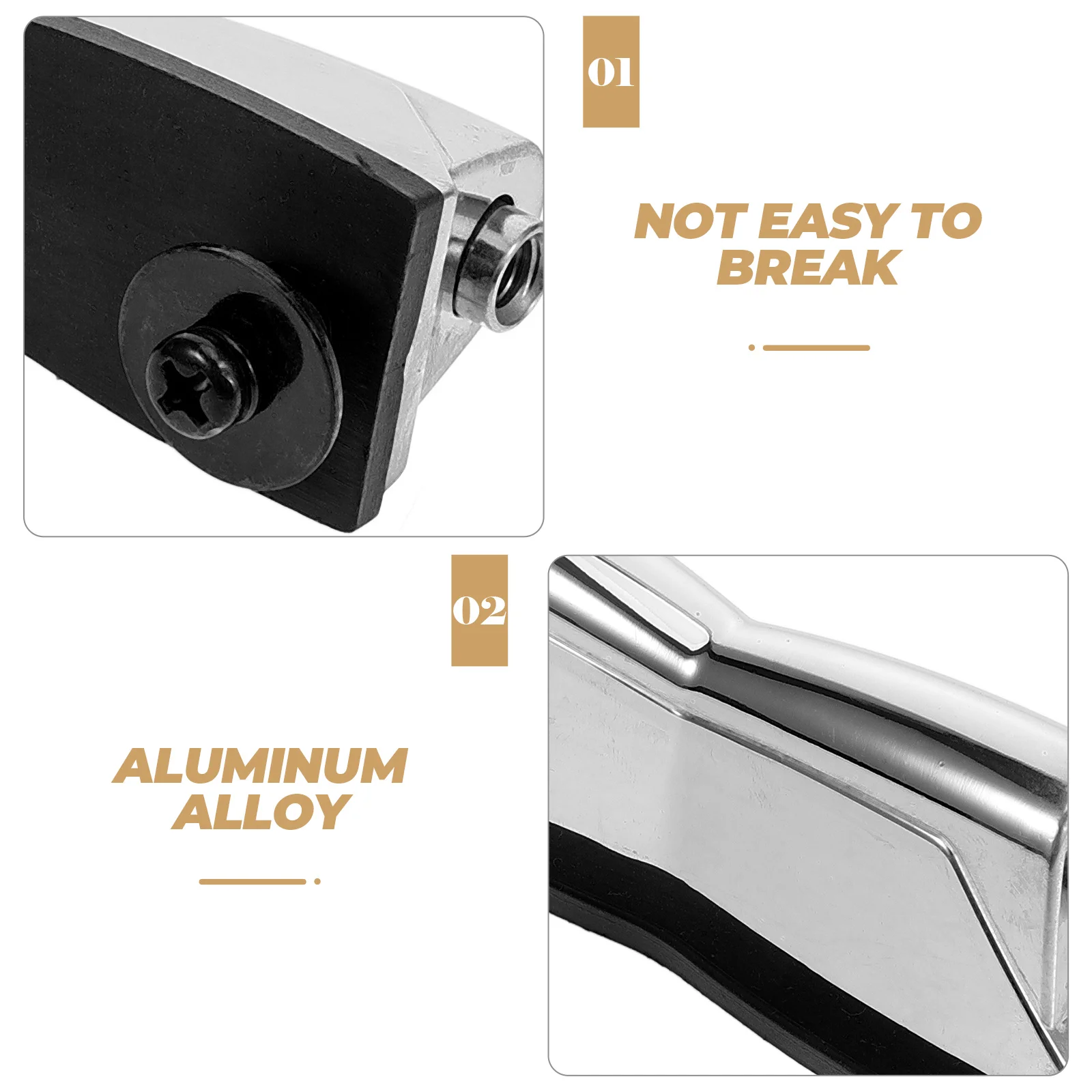 Snare Drum Parts Double End Mount Lug Aluminum Alloy Drum Ear Accessories Snare Drum Parts Replacement Lugs Hardware Snare
