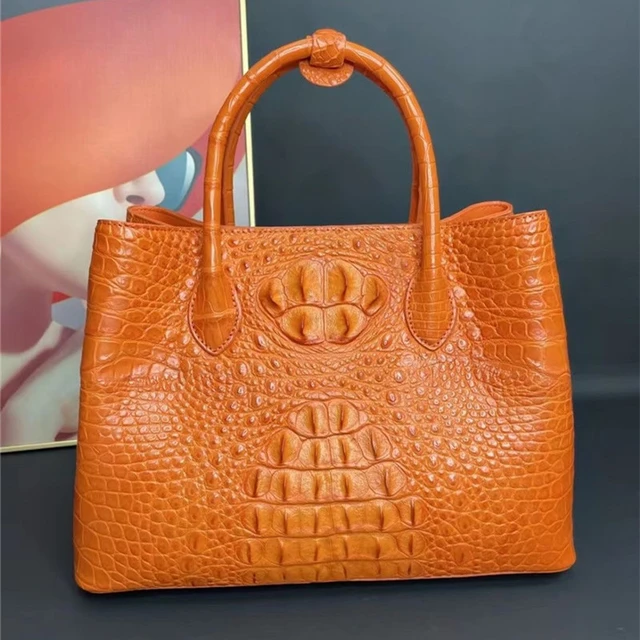 All Steel Hardware Ultra Realistic Imitation Crocodile Skin Bag - China  Handbag and Lady Bag price | Made-in-China.com