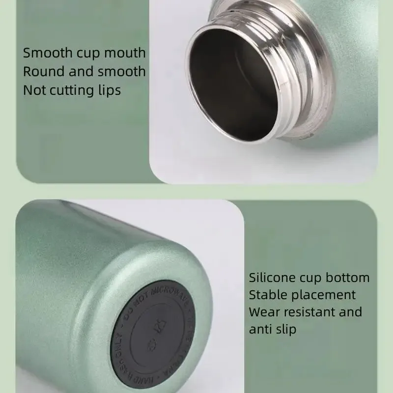 1pc 300ml Insulated Stainless Steel Travel Mug - Keeps Drinks Hot Or Cold for Hours - Perfect for Camping and Travel 5 1pc 300ml Insulated Stainless Steel Travel Mug - Keeps Drinks Hot Or Cold for Hours - Perfect for Camping and Travel 5