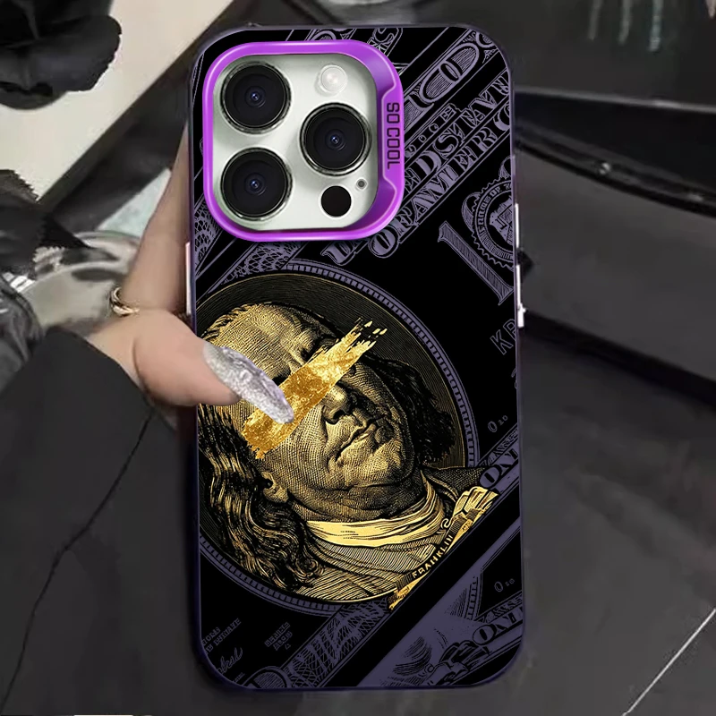 Fashion Dollar Art Line Phone Case – Stylish Protective Cover