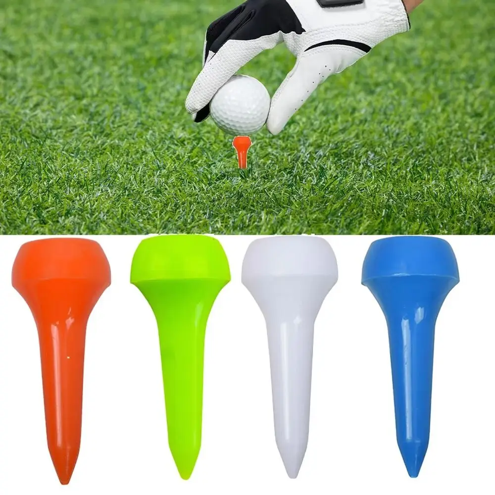 50pcs Multi-Color Golf Ball Pegs Precise Swing Plastic Mushroom Ball Nail Durable Improve Accuracy Golf Tee Swing Improvement