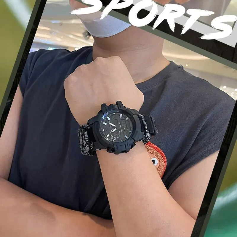 SHIYUNME G Style Men Sports Watches Outdoor Camping Compass