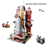 Space Rocket Launching Model Building Blocks City Aerospace Space Station Shuttle Ship Astronaut Bricks Toys Children 3