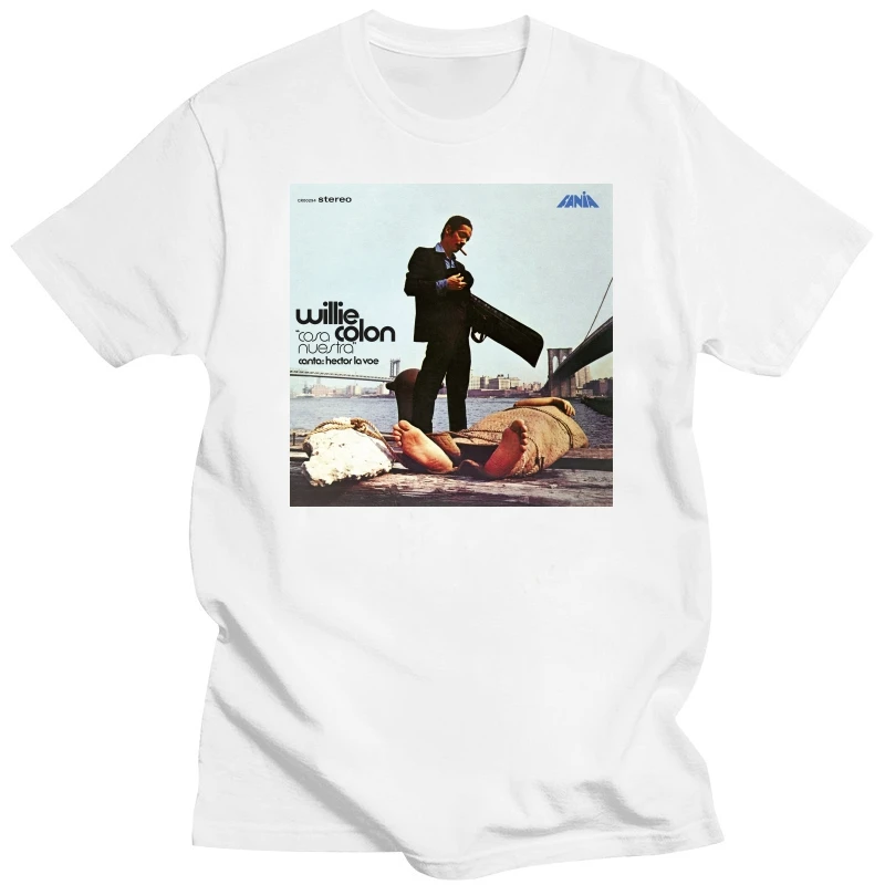 Maglietta Unisex A Maniche Corte A Maniche Corte Per Salsa Willy Colon Cosa Nuestra Fania