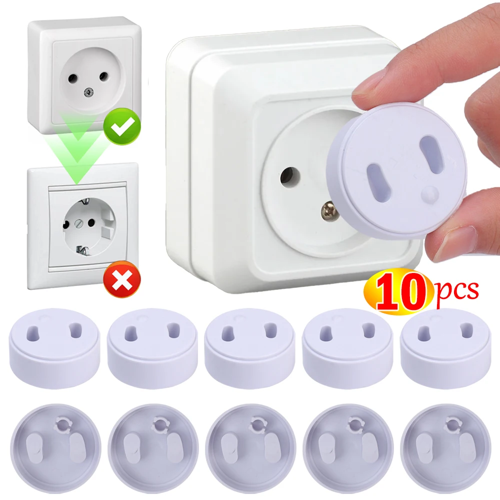 Socket Covers French Standard Power Switch Socket Protective Cover for Kids To Prevent Electric Shock Baby Safety Plug Plug Protective Cover