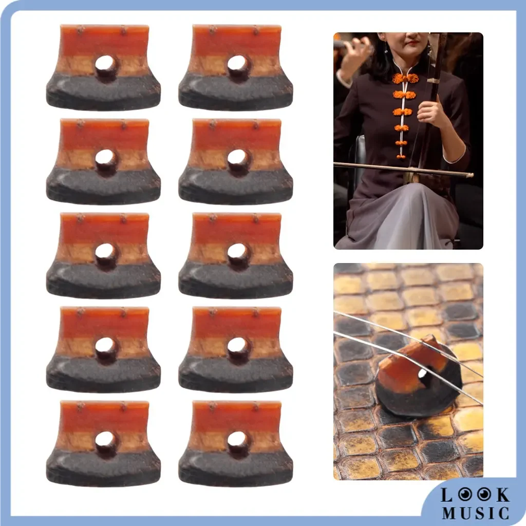 10PCS Chinese Erhu Code Rosewood and Pine Composite Erhu Bridge Mazi