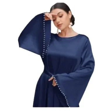 Exquisite Elegant Beaded Dress Muslim Dubai Middle East Turkey Dubai Beautiful Abaya Women's Fashion Muslim Set Origin China - Image 5