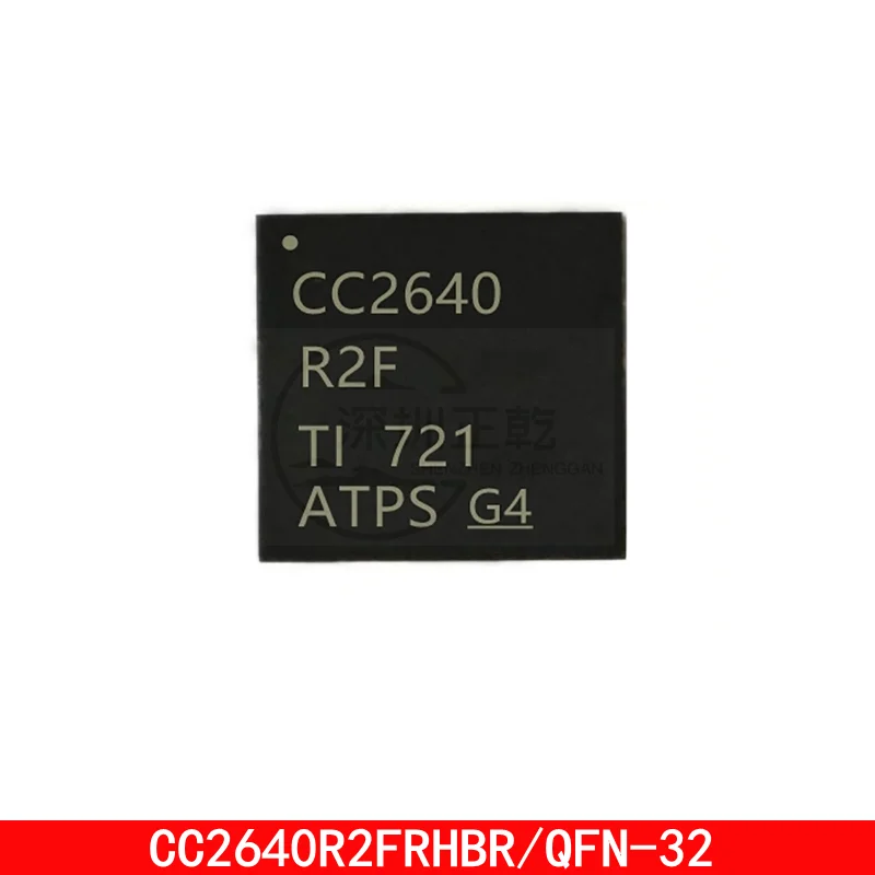 1-5PCS CC2640R2FRHBR VQFN48 RF chip IC wireless transceiver In Stock 1 5pcs lot si4730 d60 gmr screen printing3060 qfn20 wireless transceiver ic chips