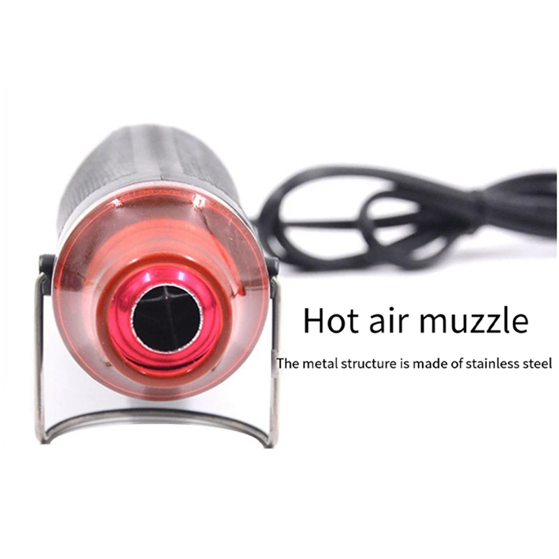 공예 엠보싱 수축 포장용 미니 온도 송풍기, 전력 핫 드라이어, PVC EU 플러그, 300W 열풍 기계