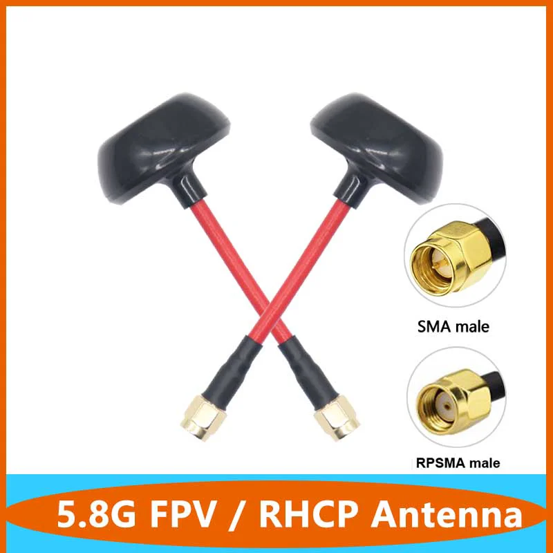 Eachine K-Loverleaves 5.8G 5dBi 6 Leaf Clover SMA RPSMA Mushroom Antenna for FPV Transmitter System RC Models
