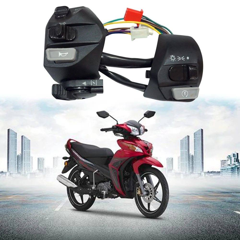 

Кнопка ВКЛ/ВЫКЛ для мотоцикла, Руль управления, сигнал поворота, для Yamaha MIO LC135, 22 мм