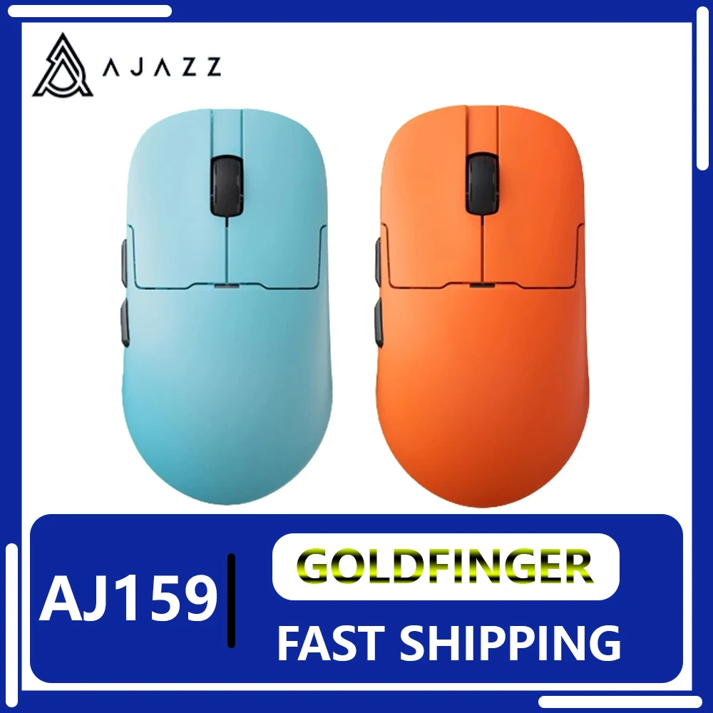 

Ajazz Aj159 Apex 3 Mode Bluetooth Wireless Mouse Paw3950 8k Return Mouse E-sports Mice Accessory for Computer Gaming Man Gifts