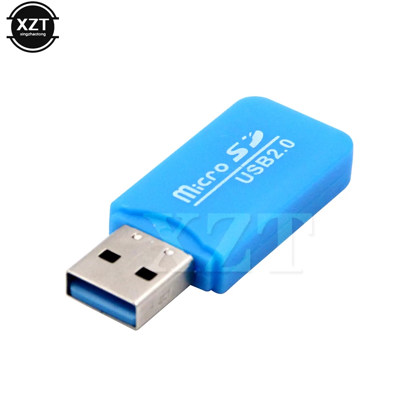 Tragbarer USB 2,0 Kartenleser Adapter Mini Smart Speicher kartenleser für Micro SD TF Karte für Handy Computer Laptop