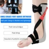 Adjustable Afo Foot Drop Brace Splint Ankle Foot Orthosis Walking with Shoes or Sleeping for Stroke Hemiplegia Inner 2