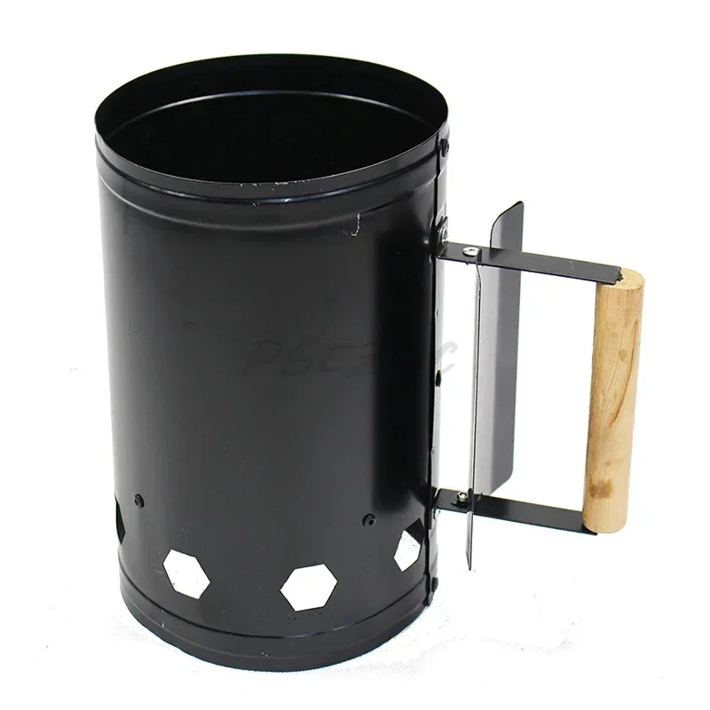 Fast Fire Starter Bucket Iron Ignition Charcoal Barrel Outdoor Kitchen Barbecue Carbon BBQ Rack Tools Accessories