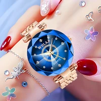2025 Women Bracelet Watch Luxury Brand Top Rhinestone Elegant Ladies Watches Gold Clock Wrist Watches For Women relogio feminino 1