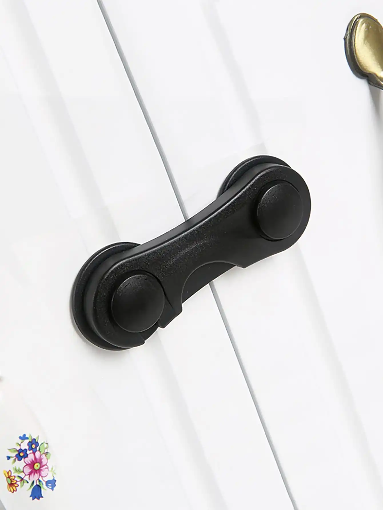 1/5/10pcs Multi-functional safety lock Baby safety cabinet drawer door buckle household white bathroom refrigerator lock