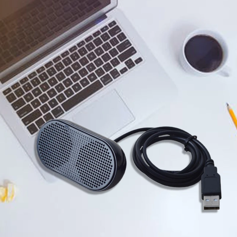 회의용 볼륨 조절 기능이 있는 USB 전원 공급형 게이밍 스피커 소음 제거 기능