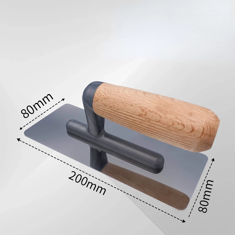 Concrete Plaster Trowel Wall Plastering Skimming Trowel Building Drywall Tools Smooth Wooden Handle plastering trowel concrete trowel