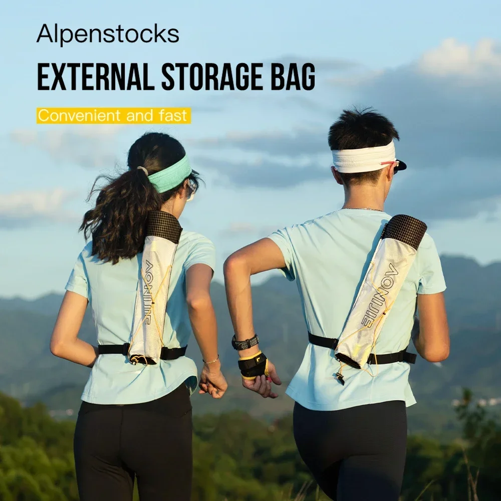 AONIJIE E4432 Lightweight External Water-proof Storage Bag, Suitable for Trekking Poles Easy To Put and Take Out Without Shaking 2