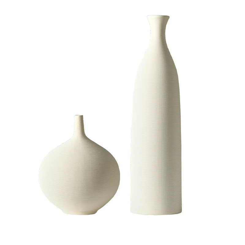 Ceramic Vase Decoration Advanced Sense Flower Arrangement Ins Wind Wine Cabinet Home Decoration 5