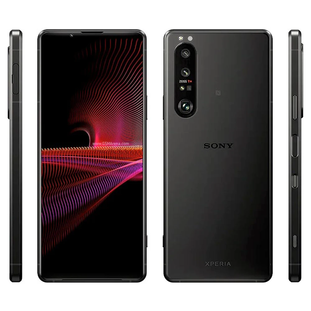 Original Sony Xperia 1 iii 1iii XQ-BC52 XQ-BC72 5G Mobile Phone NFC 12GB RAM 256GB 6.5" 12MP*3+8MP Octa Core sony xperia 1iii 4