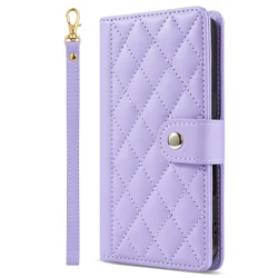 Elegant 3D Leather Phone Wallet Case with Strap - Galaxy S20 FE (PY - XF - purple)