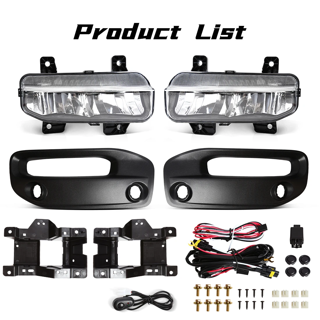 A Set of fog lamp