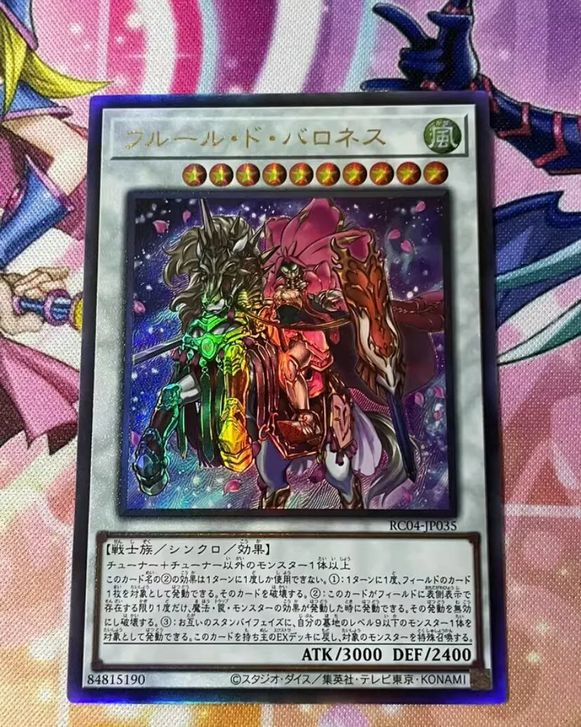 Baronne De Fleur Ultimate Rare Rc04-Jp035 Rare Collection Edition Yugioh-Nm