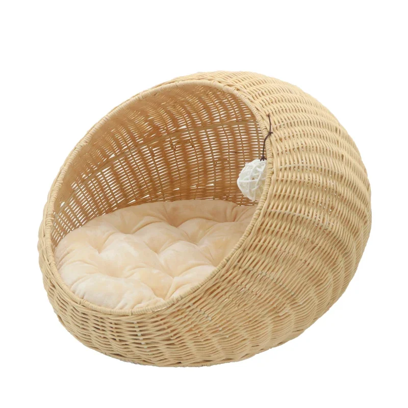 

Cat Nest Rattan Good-looking Small House Wear-Resistant Household