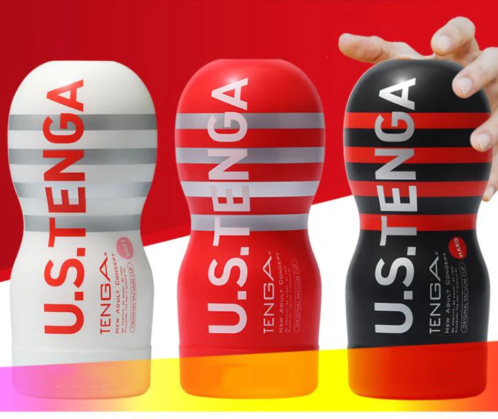 TENGA Male Real Vagina Masturbator Cup U.S. Large size Realistic Blowjob Pussy Sexy Vagina Pocket Stimulator adult Deep Throat