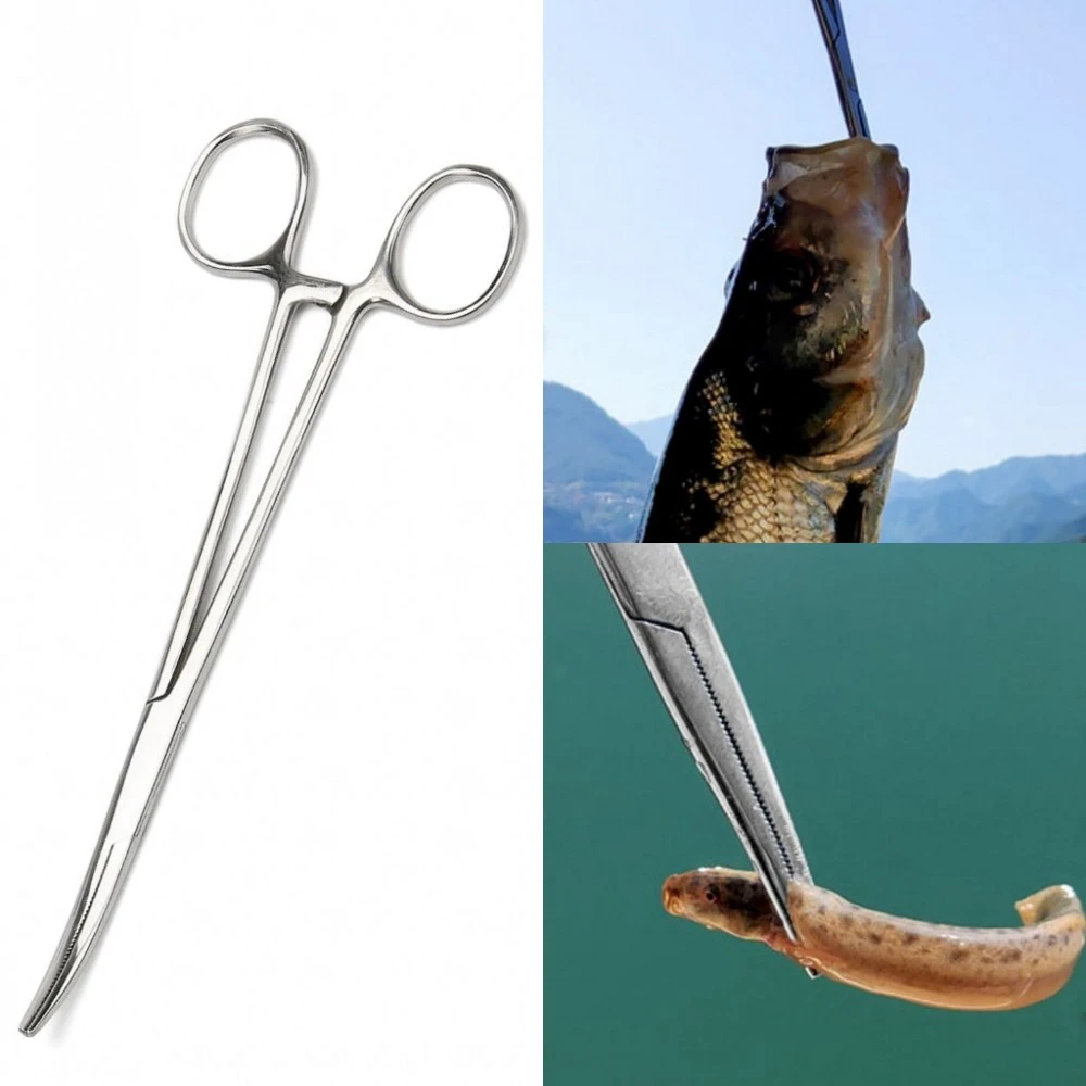 18cm Stainless Steel Fishing Plier Control Fish Hook Bait Line Cutter Fishing  Scissors Outdoor Pliers Tool Easy Remove Fishhooks - AliExpress