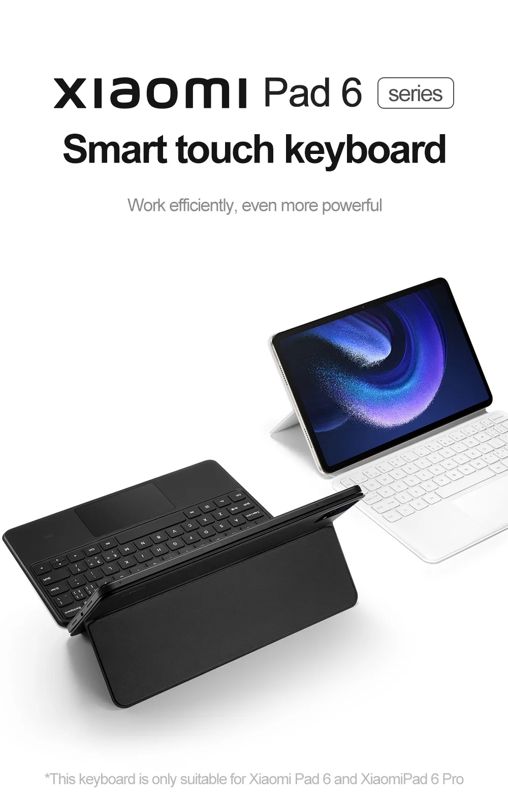 Original Xiaomi Pad 6/6 Pro Xiaomi Smart Touch Keyboard Magnetic Keyboard  Case 