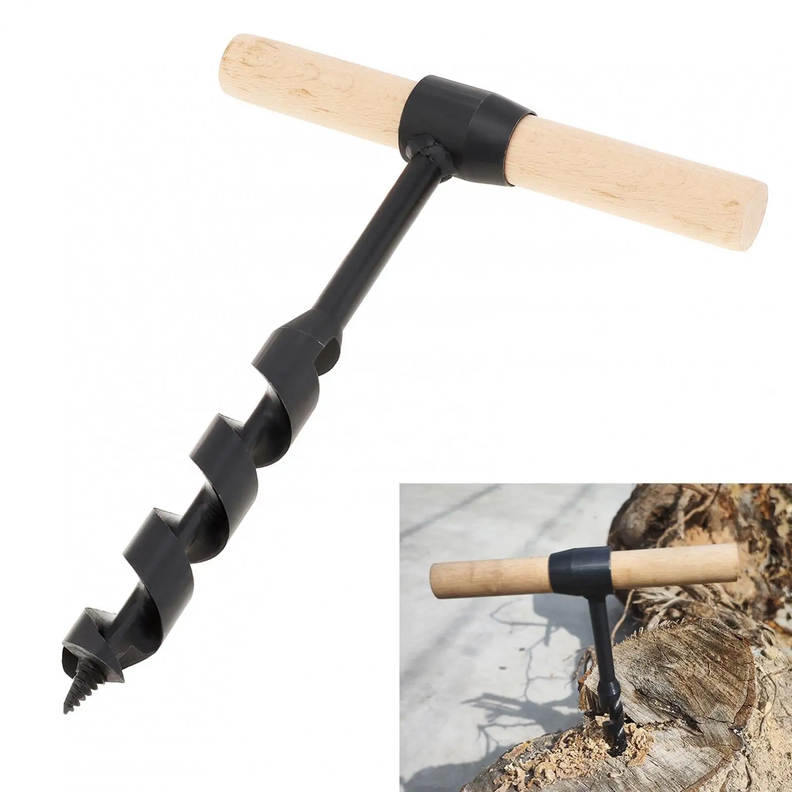 10-25mm Multipurpose Manual Survival Drill Bit Woodworking Hole