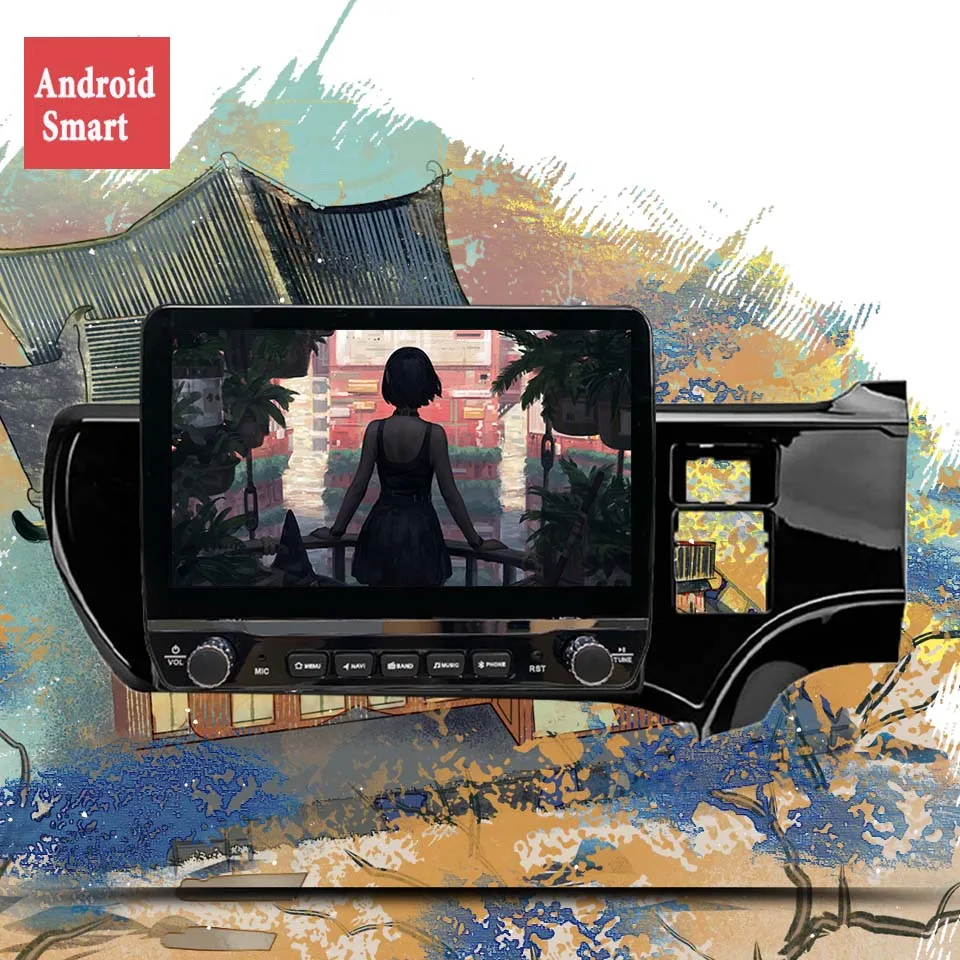 

Автомобильный DVD-плеер HU, 10 дюймов, 2din, Android 13, 8 ГБ, 128 ГБ, для Toyota Aqua 2011-2017, автомобильное радио, магнитофон, видео, Gps, Wi-Fi, RDS, usb, аудио