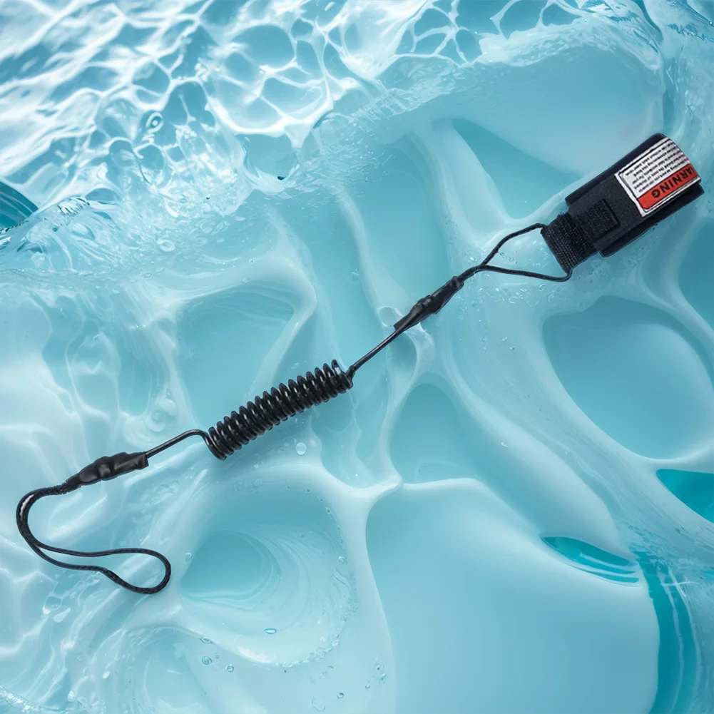 TPU Coiled Bodyboard Leash for Surfing and Paddleboard