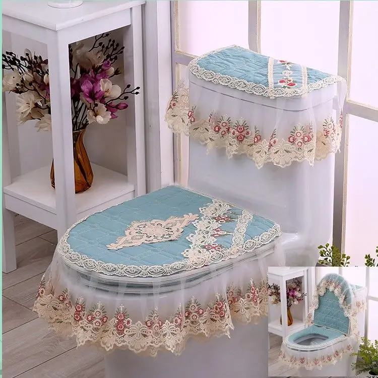 Toilet Mat 3 Piece Toilet Seat Toilet Seat Cover Toilet Seat Cover Closestool Cushion Zipper Toilet Cover Toilet Lid Cover