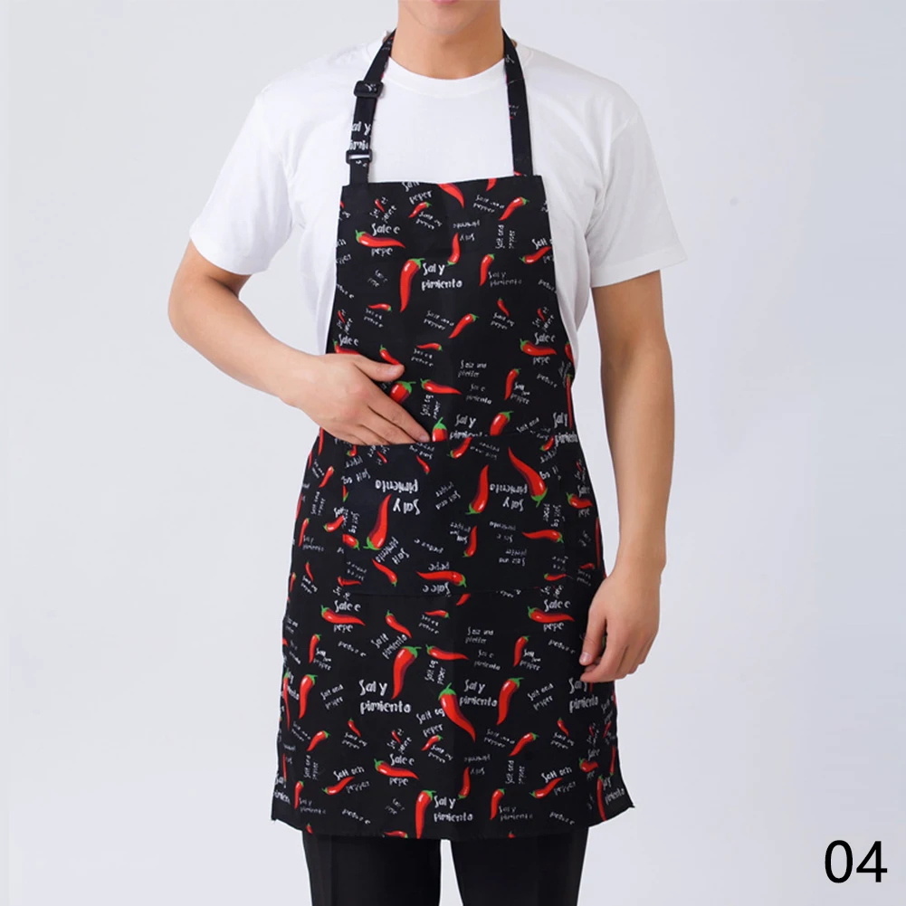 Tablier Réglable Professionnelle Avec Poches Chef De Cuisine Femme Homme Tabliers Pour Cuisine à