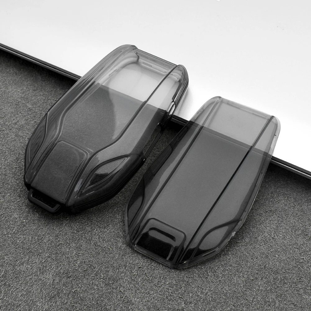 Transparent TPU Key Case with LED Display