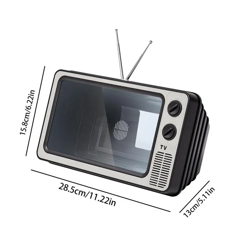 Unique Old TV Mobile Phone Screen Magnifier Universal Lightweight