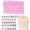 Mini Mahjong 144pcs/set Chinese Traditional Mahjong Board Game Family Toys Exquisitely Carved Numbers And Chinese Characters 6