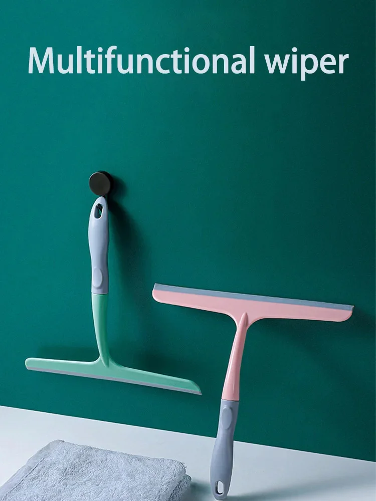 Description Picture 2 of itemMulti-Purpose Silicone Scraping Washing Household Window Bathroom Kitchen Glass Cleaning Tool Floor Surface Small Wiper