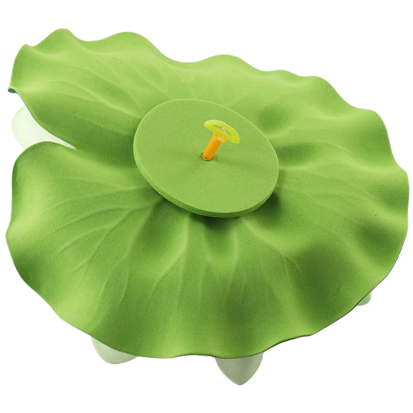 

6PCS Plastic Artificial Plant Floating Plants Water Lily Simulation Lotus Flower Leaf Pond Garden Fish Tank Decor